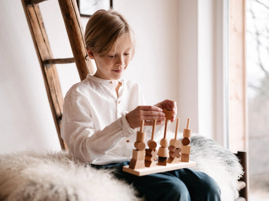 Houten Stapeltorens Wooden story